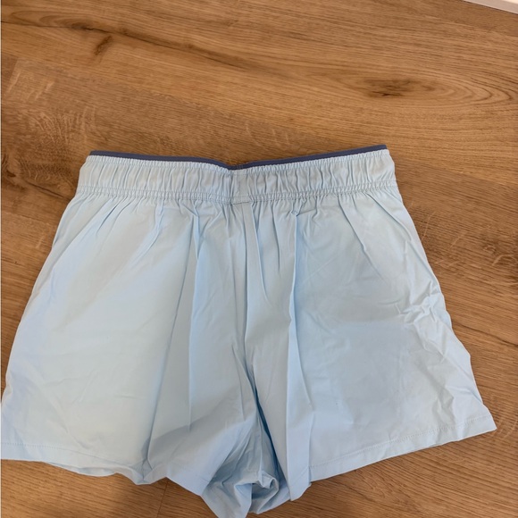 Yogalicious Sky Blue Athletic Shorts - Picture 3 of 3